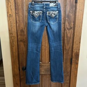 Miss Me Chloe Bootcut Jeans 27 Long (tag inseam 34 actual inseam 32 1/4)  (E-15)